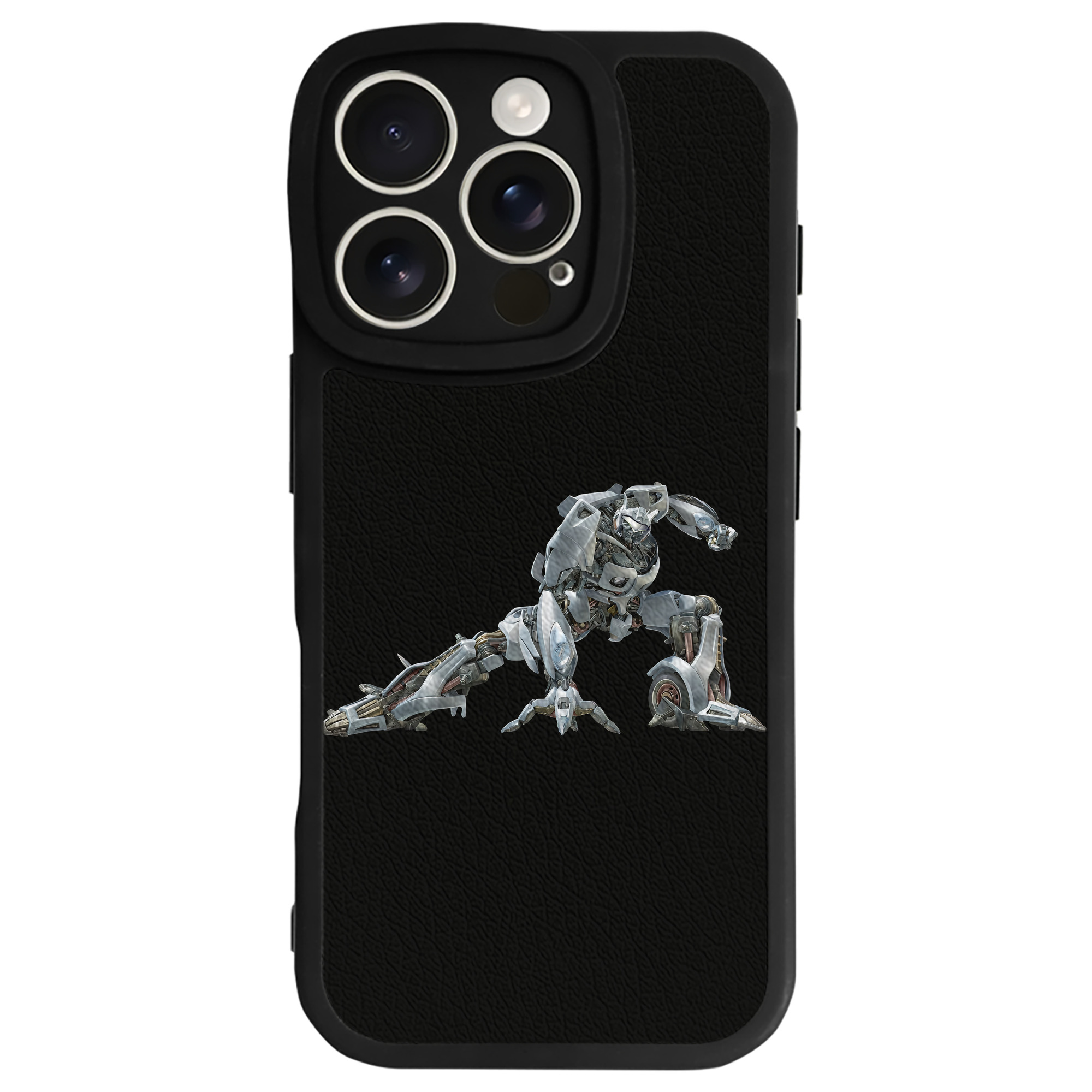 （画像用） Transformers トランスフォーマー 【iPhone 16シリーズ対応】シリコンスマホケース（レザー調） 材質：シリコン